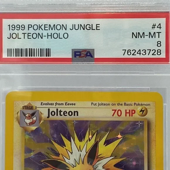 1999 jolteon pokemon card Over the Brick – Pokémon main image 0